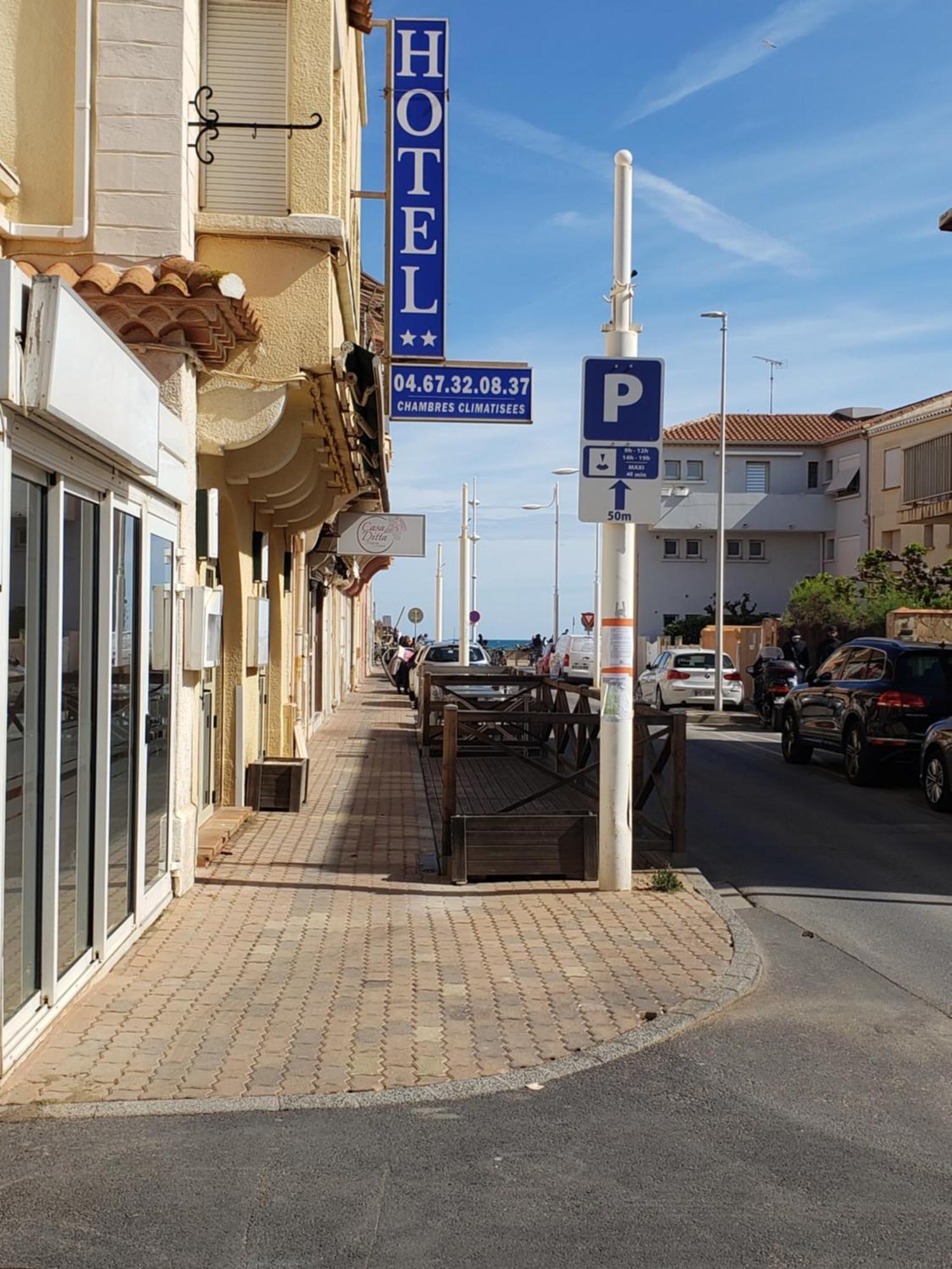 Hotel De La Plage 2 Etoiles Valras-Plage Esterno foto